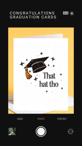 That Hat Tho Graduation Card Funny Congrats Card Greeting Gift Card
