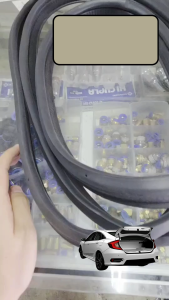 [แบบเส้น] ยางฝาท้าย HONDA CIVIC 2016 FC ตรงรุ่น