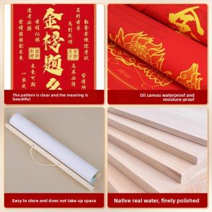 SHANYANG | Tranh Treo Tường Cá Chép Mang Lại Thành Công Học Tập