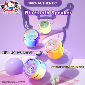 100% Authentic Sanrio Hello Kitty Wireless Bluetooth Speaker Cinnamoroll Rechargable Mini Cute Cartoon Portable Outdoor HIFI Sound Bass Quality TWS Mode Birthday Gift Pochacco Kuromi K12