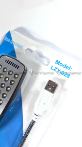 Lampu Senter Lampu Baca USB Led Potable Fleksibel Lampu Baca 28 Led Laptop Lampu Kerja