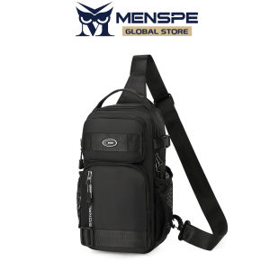MENSPE Fashion Chest Bag Causal Cross-Body Bag Mens Waterproof Shoulder Bag Sports Bag Large Capacity Messenger Bag Outdoor Fitness Bag Travel Bag Business Bag For Men