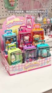 AREA-X | AREAX Brick Area Building Blocks Sanrio Luggage Blind Box Hello Kitty Kuromi Puzzle Assembly Toy