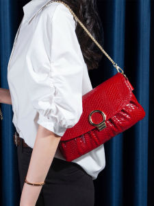 MEIFEI | High Capacity Double-layer Genuine Leather Crossbody Bag for Women