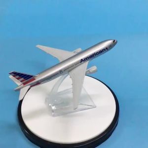 202520 CM American Airlines Boeing 777 Airplane model United States B777 Plane model 16CM Alloy Metal Diecast  Aircraft model Toy