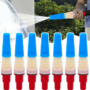 หัวฉีดหัวต่อคอมพิวเตอร์น้ำแบบปรับได้3ชิ้นหัวฉีดอแดปเตอร์คูลลิ่งสายยางสวนเครื่องฉีดน้ำแรงดันสูง6เกลียว/เครื่องมือเชื่อมต่อ1นิ้ว