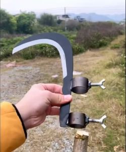 มีดม้านั่งเก็บหมากพลูแบบยืดสแตนเลส แข็งแรงทนทาน คมเข้ม สำหรับสวนและตกปลา