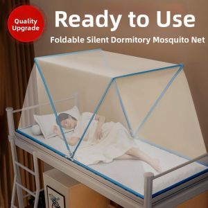 Single Bed Mosquito Net Foldable Tent No Installation