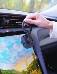 KONO ที่วางโทรศัพท์มือถือในรถยนต์แบบแม่เหล็ก ชนิดสูญญากาศ ดูดซับแน่น ติดตั้งง่าย หมุนได้ 360 องศา เหมาะสำหรับโทรศัพท์มือถือขนาด 4.7 นิ้วขึ้นไป