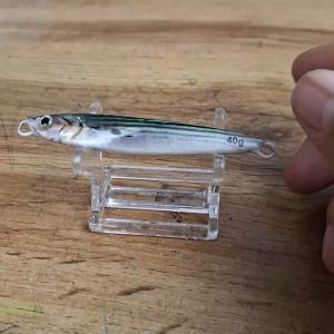 umpan jigging 40 60 gram model jigpara full glow in the dark kualitas tinggi