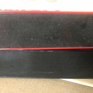 Miniso 1338 Wireless Bluetooth Speaker Stereo Sound Home Cinema DOSS TV Living Room Echo Wall Sound System Plastic Shell Neodymium Magnet