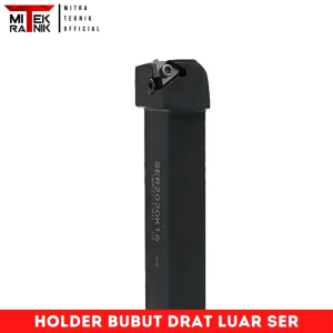 Holder Bubut Drat Luar SER 1212H16 Untuk Insert 16ER AG60