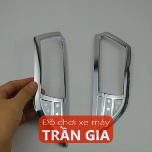 Ốp viền đèn xi nhan TRƯỚC xe Latte năm 2019-2020-2021-2022 xinhan Yamaha - phụ kiện trang trí