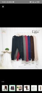 Celana Aladin Panjang Wanita/ Dalaman Gamis/ Celamis Aladin/ Celamis Ban Ukuran Jumbo Polos