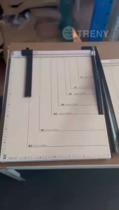 TRENY Paper Cutter Trimmer A4 A3 A5 Paper Cutting Machine Rotary Trimmer Potong Kertas Papan Stationery Cutters