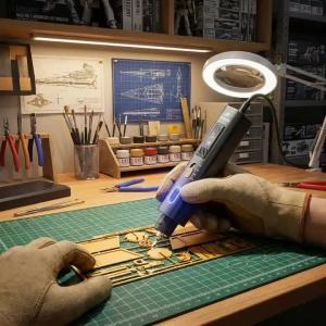 Jakemy | VM Ultrasonic Cutter&Polisher Model Trimming Knife DIY Crafts Ultrasonic Plastic Cutter Mans Gift Powerful Power Engraving Tool