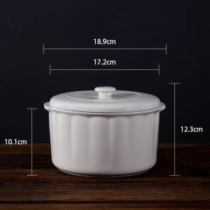 Multi-functional Household Ceramic Stew Pot