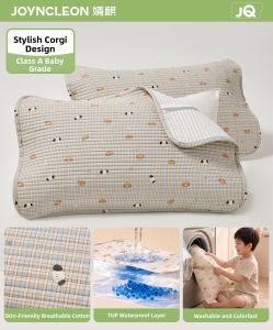 JoynCleon | Waterproof Oil-resistant Cotton Pillow Cover 30x50cm