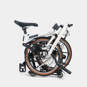 Cranston 16 Inch Folding Bicycle Portable Metro Commuter Pushing DIY National Cloth Small Cloth Nine Speed Bicycle