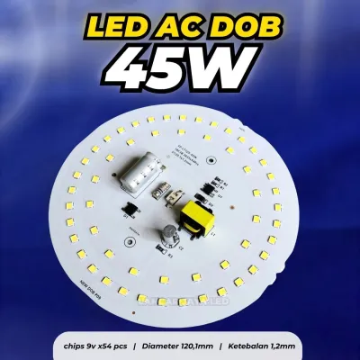 PCB LED AC (DOB) Watt Lengkap 5791215182425304050 Lancar Jaya Led