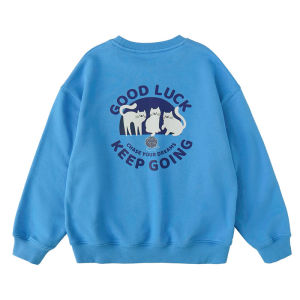 KECHU | Summer New Design Round Neck Cartoon Printed Hoodie