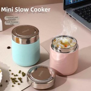 MEISITEKEKE | Mini Stainless Steel Vacuum Flask Insulated Food Jar