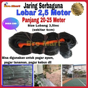 Jaring pagar ayam ukuran 25x25 meter bisa untuk pagar ayam kandang ayam pagar tanaman