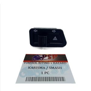TOMBOL MODIF RITING + HAZARD "SMASH / KARISMA" - SAKLAR MODIFIKASI SEN SUPRA X 125 / SUPRAFIT NEW
