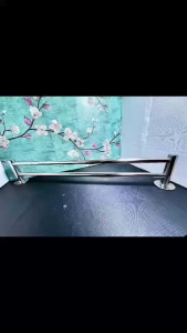 Thanh treo khăn INOX 304Máng khăn đôi - Vắt khăn inoxThanh treo khăn đôi cao cấp inox sus 304