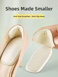 Adjustable Half Size Pads Womens High Heels Insoles Anti-Slip Back Heel Stickers Shoe Insert for Shoes One Size Bigger