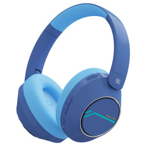 Wirless Bluetooth Headphones For Kids Active Noise Cancelling Headphones Safe Volume Foldable Headset with Mic For Kids Teens