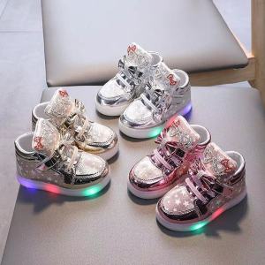 Christmas Gift Guide: Glowing Girls Board Shoes & LED Lighted Kids Sneakers