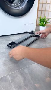 2PCS/SETS Heavy Duty Extensible Appliance Roller is Suitable for Washing Machines Refrigerators Dryers Dishwashers and other Heavy Objects can bear 500 kg. Washing Machine Base