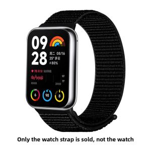 Breathable Nylon Woven Band for Xiaomi Mi Band 8 pro 9 pro 7 pro NFC Version Smart Sports Bracelet Redmi Watch 5/6 4 Accessories