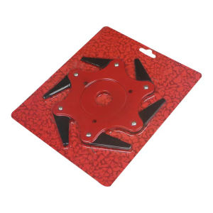 เสริมเครื่องตัดหญ้า 6 ฟัน ใบมีดตัดหญ้า ใหม่ 1 ใบมีดตัดแปรง หัว ใบมีดโลหะสวนหญ้า พร้อมส่ง