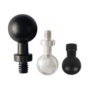 Aluminum alloy 13mm/15mm/17mm/20mm/25mm ball head 1/4 screw camera bracket adapter ball head screw nut photography accessories