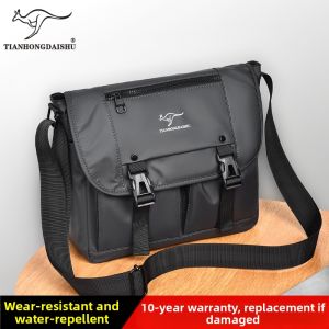 Mens Shoulder Bag Oxford Fabric