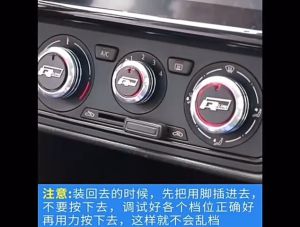 3pcs/set AC Knob Air Conditioning Knob Heat Control Switch For Toyota YARIS VIOS VITZ Vela ECHO XP10 SCION XB Celica