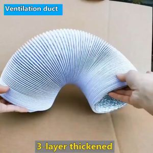 4/5/6/7/8/10/12 inches 3M long Ventilation Duct Air Ventilation Hose Flexible Duct Exhaust pipe