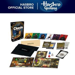 Clue Escape: The Midnight Hotel Board Game 1-Time Solve Escape Room Games for 1-6 Players Cooperative Mystery Games