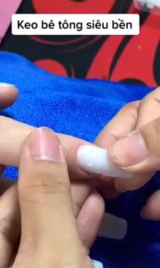 Keo bê tông waloc  gắn móng tay nail