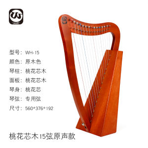 Walter Ireland Harp 19-String 15-String Kael Large Harp Beginner Professional Grading Classical Small Harp