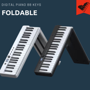 Finechord BX-20 Foldable Piano (digital piano with 88 and 61  keys) travel piano