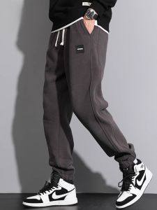 ROMON | Romon Mens Casual Trousers Spring Autumn Fashionable Loose Harlan Workwear Long Pants Cuffed Sports Style Urban Trend