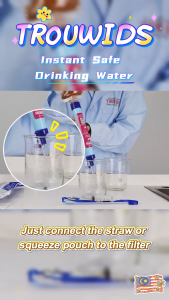 UF Membrane Water Filter Outdoor Camping Hiking Emergency Survival Portable Water Purifier For Drinking