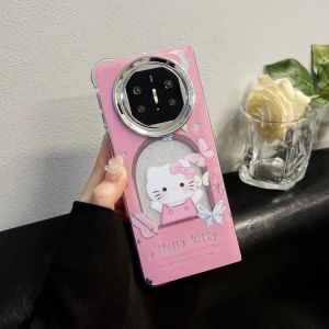 Kt Cat Design Phone Case Huawei Mate X5 Folding Screen Female Version Sweet Korean Style Protection Shell Fashionable Cute Cartoon