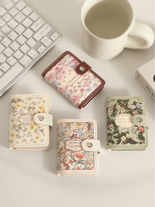 JIFANPAUL | Floral Oil Painting Card Wallet Multi-Card Slots