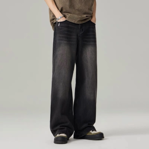 ManStyle-a【Buy 1 Take 1】Baggy Jeans Korean Style Jeans pants for Men straight cut Mens denim pants for men wide leg pants comfortable pants