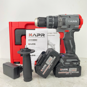 Apr Bor brushless 13mm jumbo impact drill cordless ap13 promax besi kayu beton sekrup