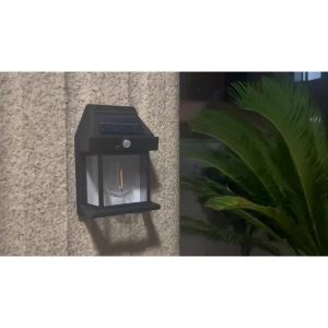 Phù Hợp Bóng Đèn Gắn Tường Cảm Biến Chuyển Động Sử Dụng Năng Lượng Mặt Trời BAUHO